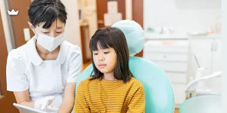 矯正治療の様子